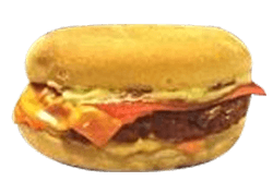 Le burger à la viande fraiche